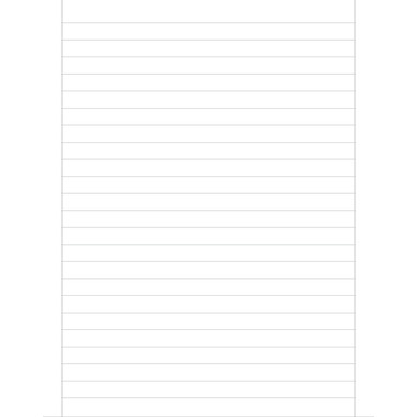 BÜROLINE Quaderno E5 533875011 9mm rigato con bordo 90g