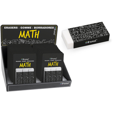 ROOST Radiergummi Math XL1877 3 pcs. 22.2x1.2x6.2cm