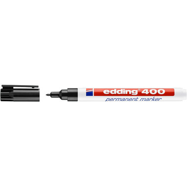 EDDING Permanent Marker 400 -1mm 400-1 schwarz