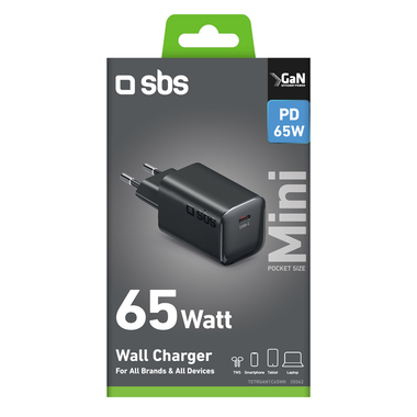65 W PD and PPS USB-C wall charger | SBS