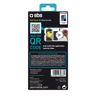 Film de protection en verre trempé pour Motorola Moto E6s/E6s Plus/E6i