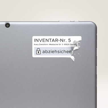 AVERY ZWECKFORM Etichette 63,5×33,9mm L6146-20 permanent 480 pezzi