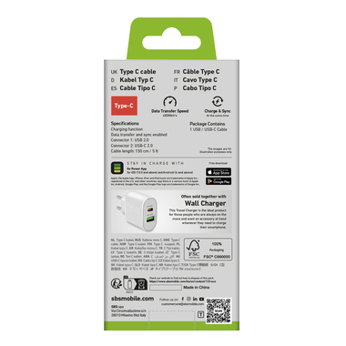 Cavo di ricarica USB 2.0 - Type-C