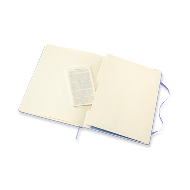 MOLESKINE Notizbuch HC XL 850840 blanko,hortensienblau,192 S.