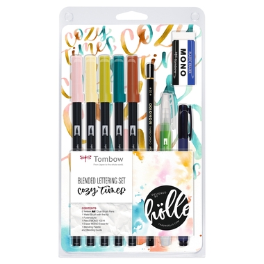 TOMBOW Lettering Set Cozy Times BS-FH1 ABT Dual Brush