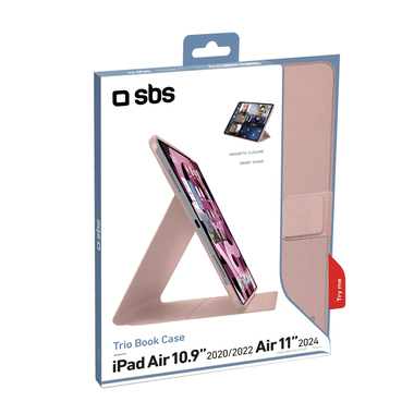 Book case foriPad Air 11" 2025/2024 / 10.9" 2022/2020 with stand