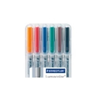 STAEDTLER Lumocolor non-perm. S 311-WP6 6 colori ass.
