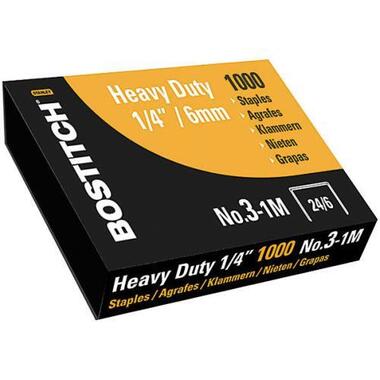 BOSTITCH Staples 6mm NO.3 - 1M 1000 pcs. No.3 - 1M