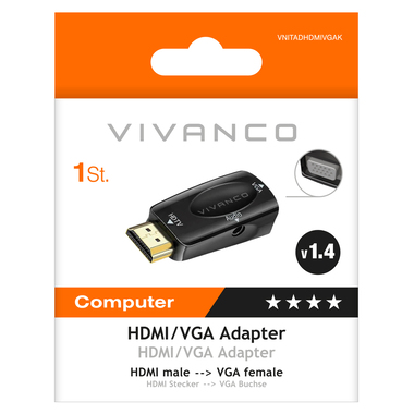 Adattatore HDMI/VGA | Vivanco