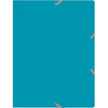 KOLMA Gummizugmappe Doppia A4 11.082.20 blau/grau