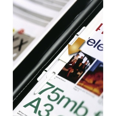 DURABLE Doss.présent. DURAPLUS DE LUXE 258907 pour 200 flls. A4 bleu foncé