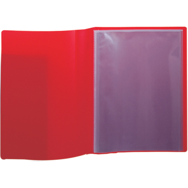 VIQUEL Sichtbuch A4 504001-04 rot 20 Taschen
