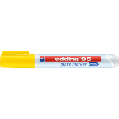 EDDING marqueur de verre 95 95-005 jaune