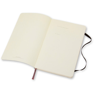MOLESKINE Carnet Soft A5 716-2 ligné noir