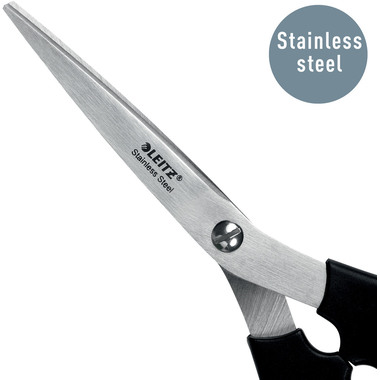 LEITZ Edelstahl Schere 16.5cm 5423-00-95 schwarz