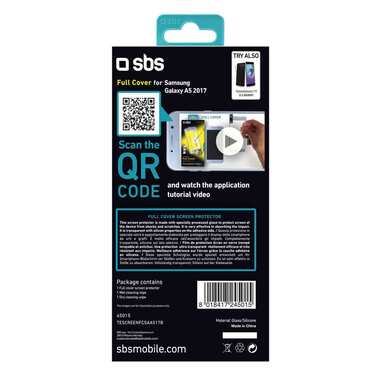 SBS Protective glass film for Samsung Galaxy A5 2017
