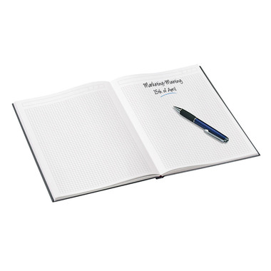 LEITZ Carnet WOW A5 4628-10-95 quadrillé, 90g noir