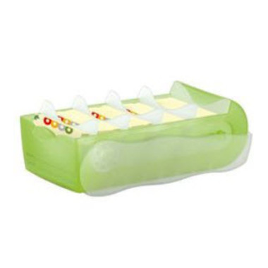 HAN Caisse de fichier Croco A8 998-603 vert 9.7x6.7x19.1cm