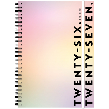 SIMPLEX Agenda scolaire Spectrum 26/27 500421.27 1S/2P 17M 26/27 ML 14.8x21cm