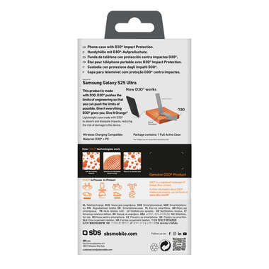 D3O Cover for Samsung S25 Ultra | SBS