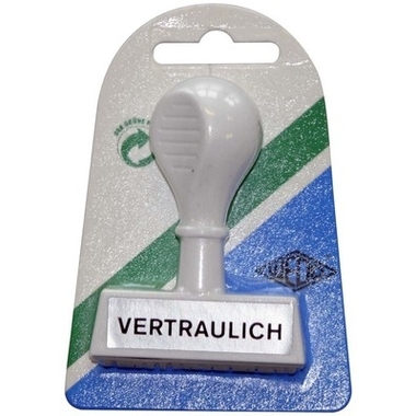 WEDO Textstempel 193 26 Vertraulich