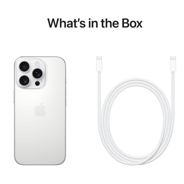 Apple iPhone 16 Pro Max (256GB, White Titanium)