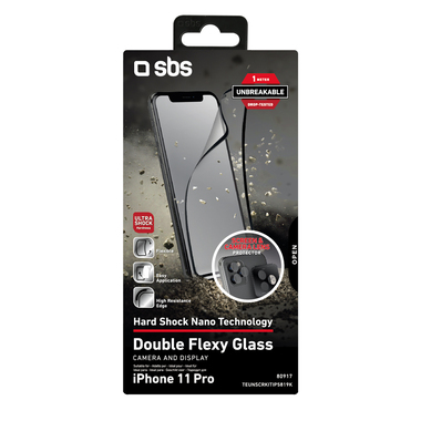Screen protectors for iPhone 11 Pro display and camera