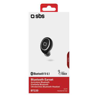 Micro auricolare dotata di microfono e tasto di risposta, tecnologia multipoint, Bluetooth v4.1