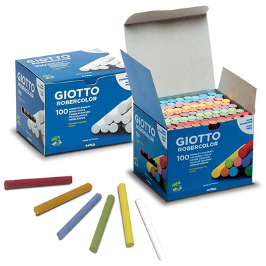 GIOTTO Kreiden Robercolor 538800 weiss 100 Stück