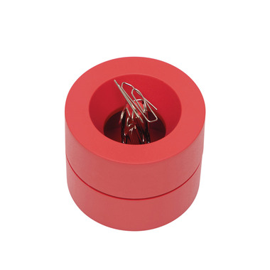 MAUL Klammernspender Eco MAULpro 4.30 7.3cm, rot, 15 Klammern