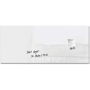SIGEL Glass Aimantboard GL241 blanc 1300x550x15mm