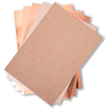 SIZZIX Scatola di cartone A4 664534 rosa 50 fogli