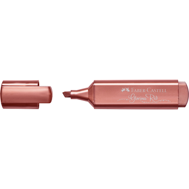 FABER-CASTELL Marker 46 Metallic 1.2-5mm 154673 glorious red