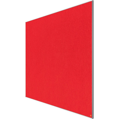 NOBO Tableau Feutre Impression Pro 1915423 rouge, 106x188cm