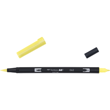 TOMBOW Dual Brush Pen ABT 062 pale yellow