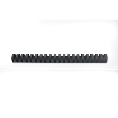 GBC Dorsini rilegafogli 28mm A4 4028183 nero, 21 anelli 50 pezzi