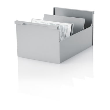 STYRO Schedario trasversale A5 30-532.85 grigio