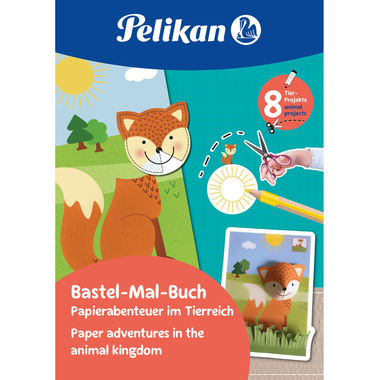 PELIKAN livre de bricolage animal 101547 A4 140g/m2