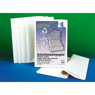 URSUS Carta silhouette 100x150cm 2761000 40g, trasparente 5 fogli