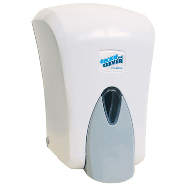 CLEAN AND CLEVER Créme Seifenspender 1lt 42153 SMA402 weiss, Kunststoff