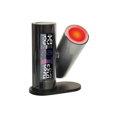 Sveglia a Proiezione Technoline WT 514 Nero