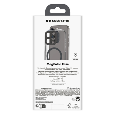 Coque compatible MagSafe pour iPhone 15 Pro | case&me