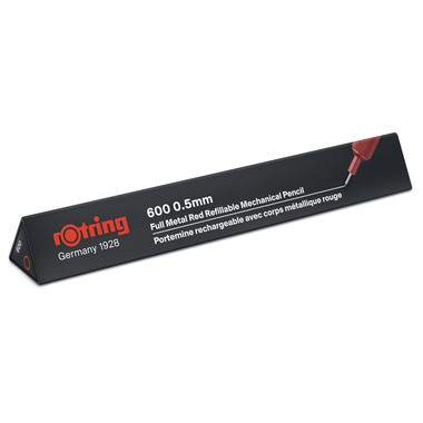 ROTRING Portemines 600 0.5mm 2114264 rouge metallic