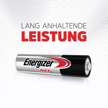Batteria Energizer Max Micro (AAA), 10 pz Confezione da 10 batterie AAA alcaline Energizer MAX