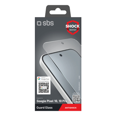 Protection écran en verre pour Google Pixel 10/10 Pro | SBS