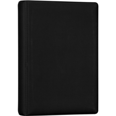 SUCCES Agenda A5 racc.anelli 84716602U plastico nero 18.5x23.6cm