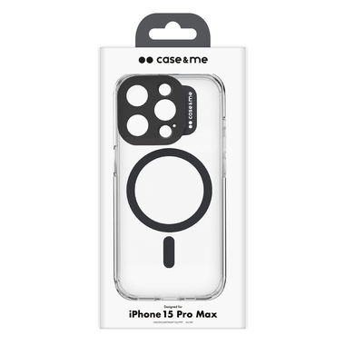 Hülle kompatibel mit MagSafe für iPhone 15 Pro Max | case&me