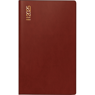 RIDOIDE Uni-Planer international 2025 48002295.25 1M/2P bordeaux ML 10.4x15.3cm