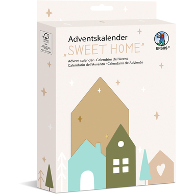 URSUS Adventskalender 24880000F Sweet home