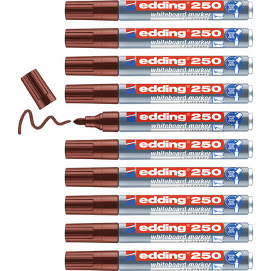 EDDING Whiteboard Marker 250 1.5-3mm 250-7 brun